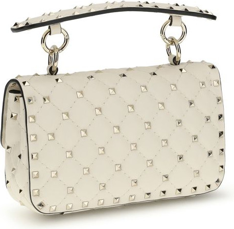 Shoulder Bag Valentino Garavani Cream Calf Leather