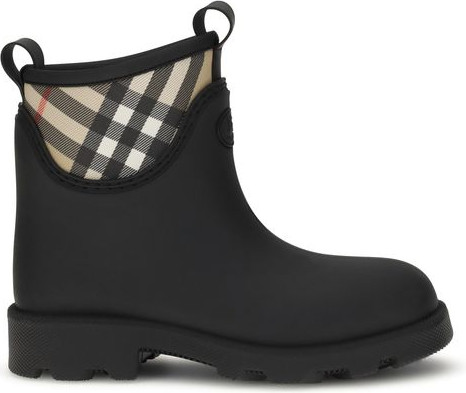 Qora zamshli Burberry botilkalari