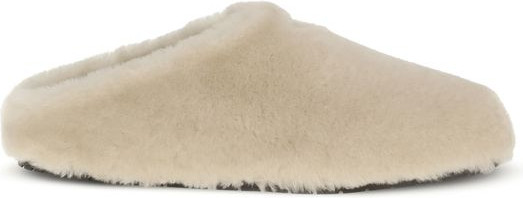 Mules Prada Cream Lamb Ovis Aries Aries
