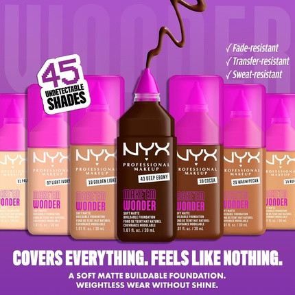 Тональная основа Make 'Em Wonder NYX