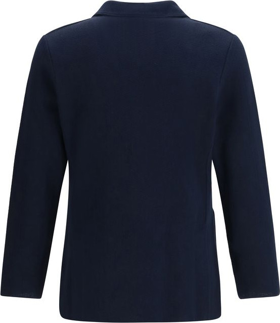 Blazer Lardini Blue Cotton