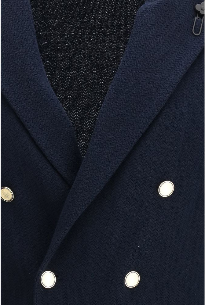 Blazer Lardini Blue Cotton