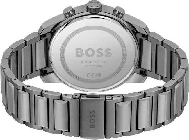 Gray Stainless Steel Dress Watch Hugo Boss