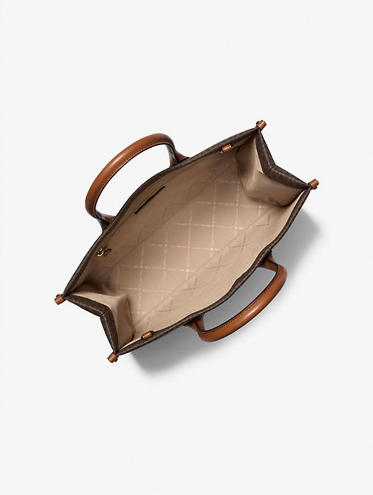 Michael Kors Schultertasche aus braunem Fell