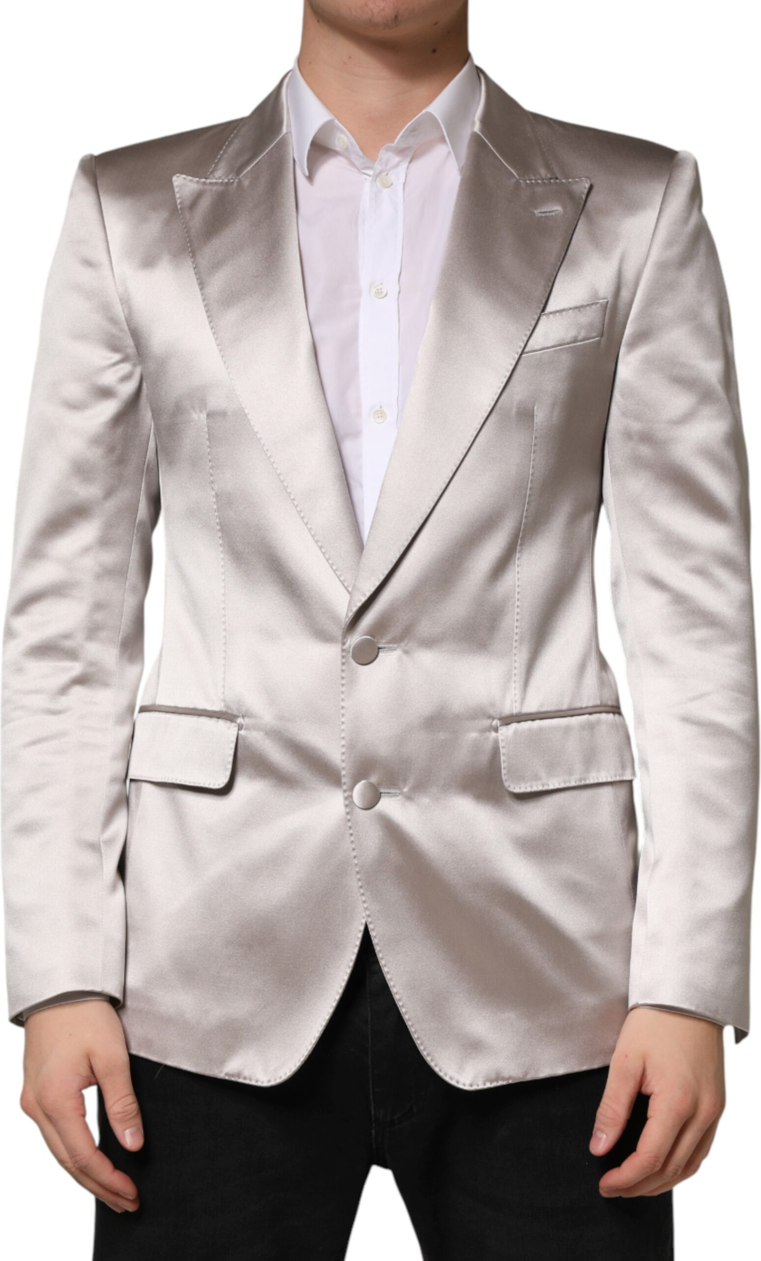 Jacket Blazer Dolce & Gabbana Silver SICILIA