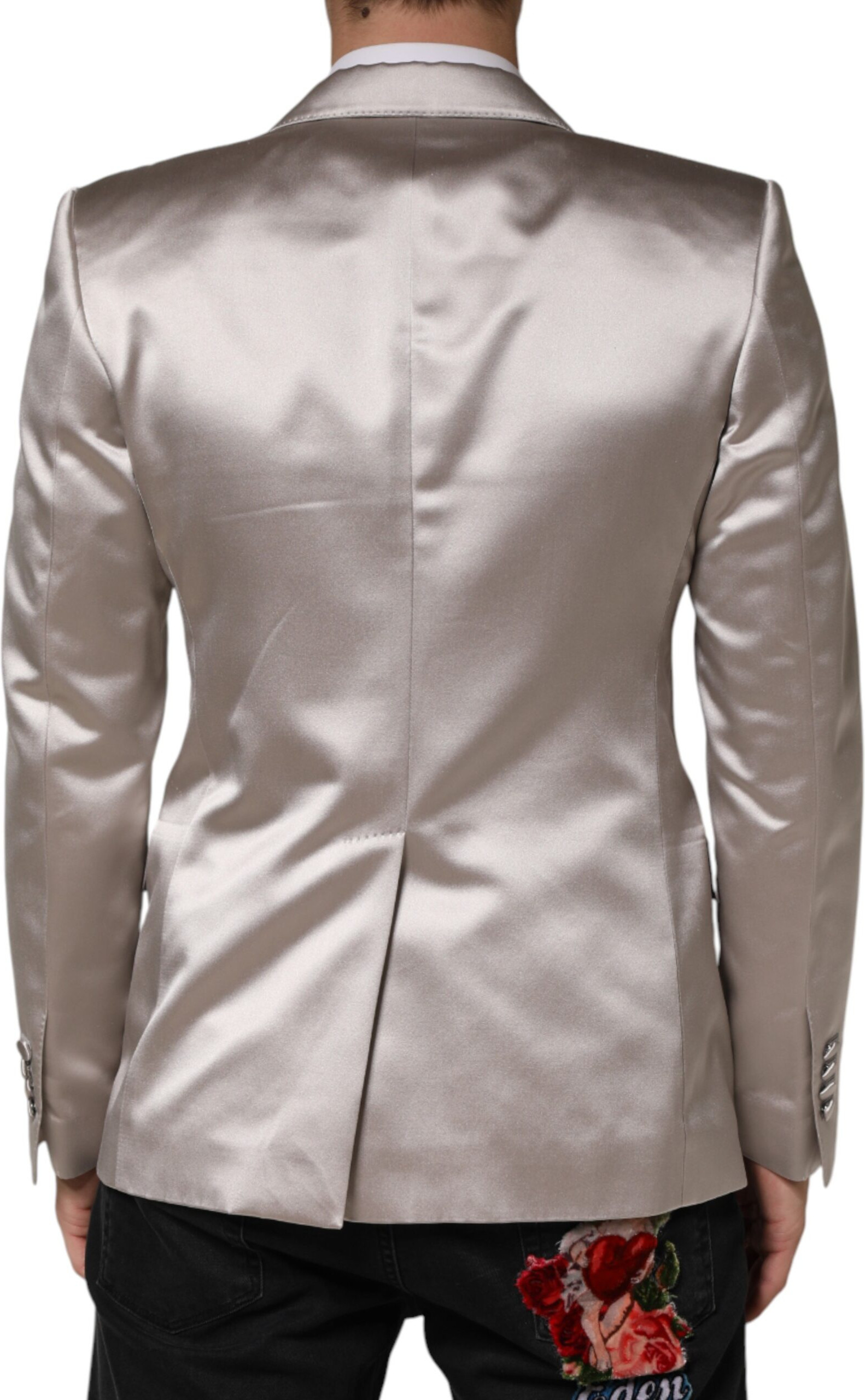 Jacket Blazer Dolce & Gabbana Silver SICILIA