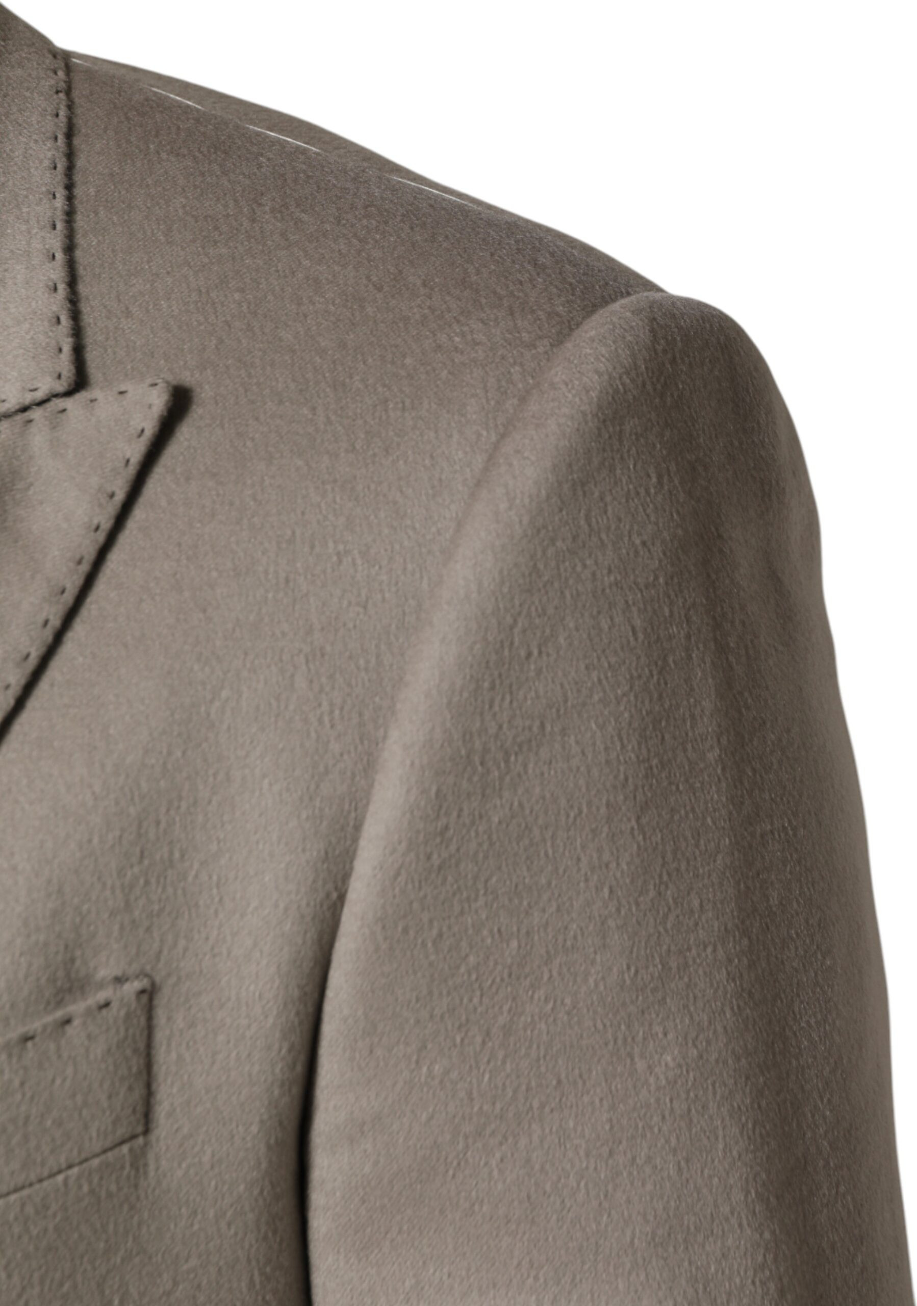 Gray Cashmere Single Breasted Jacket Blazer Dolce & Gabbana