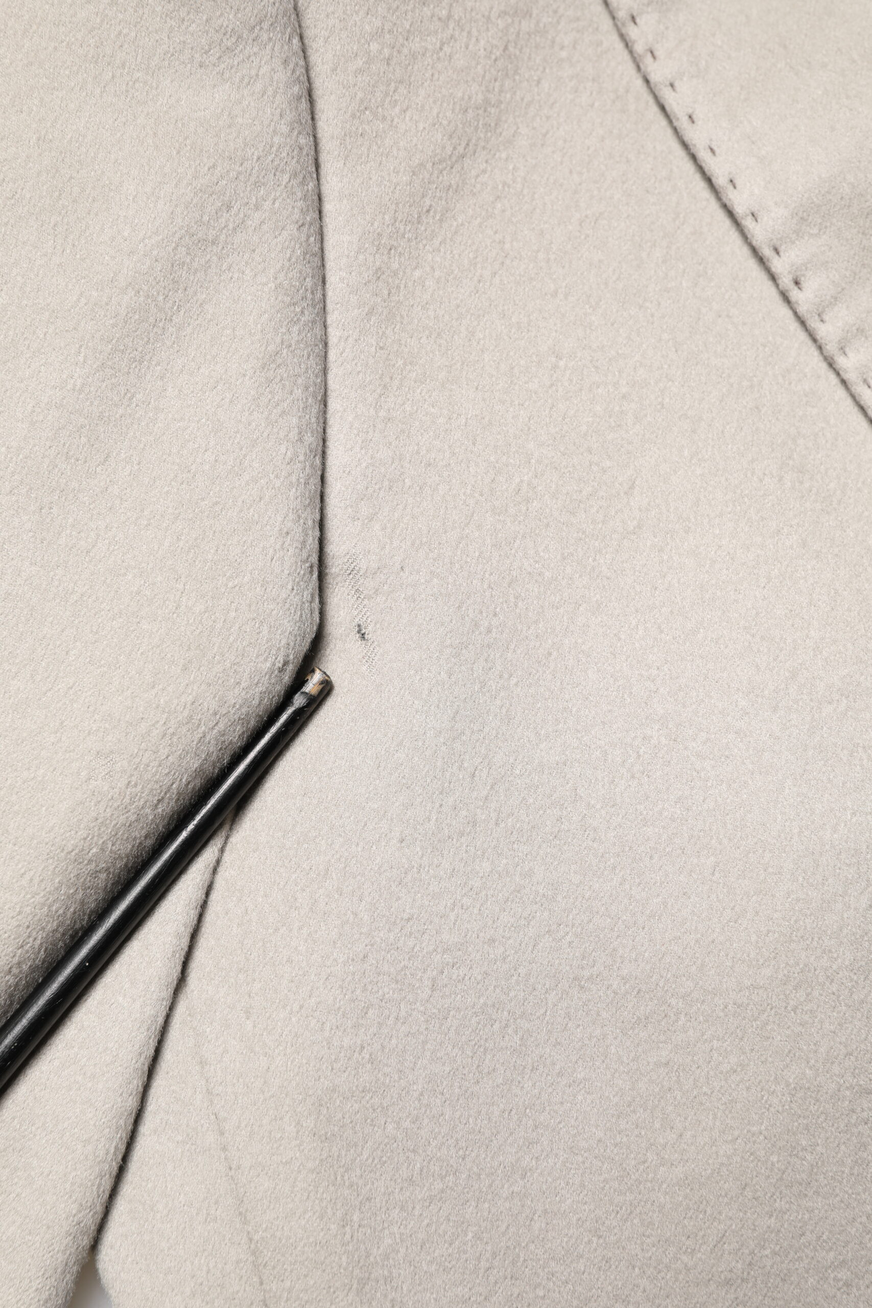 Gray Cashmere Single Breasted Jacket Blazer Dolce & Gabbana