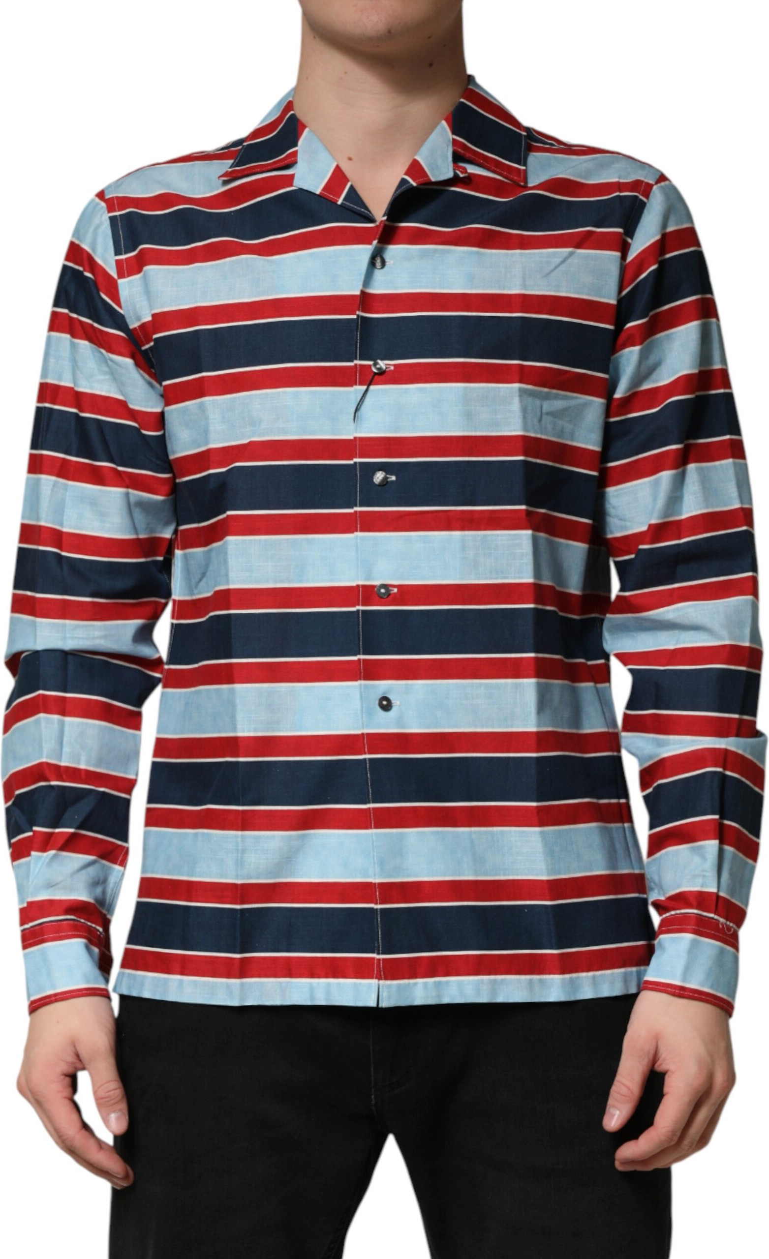 Men Button Down Shirt Dolce & Gabbana
