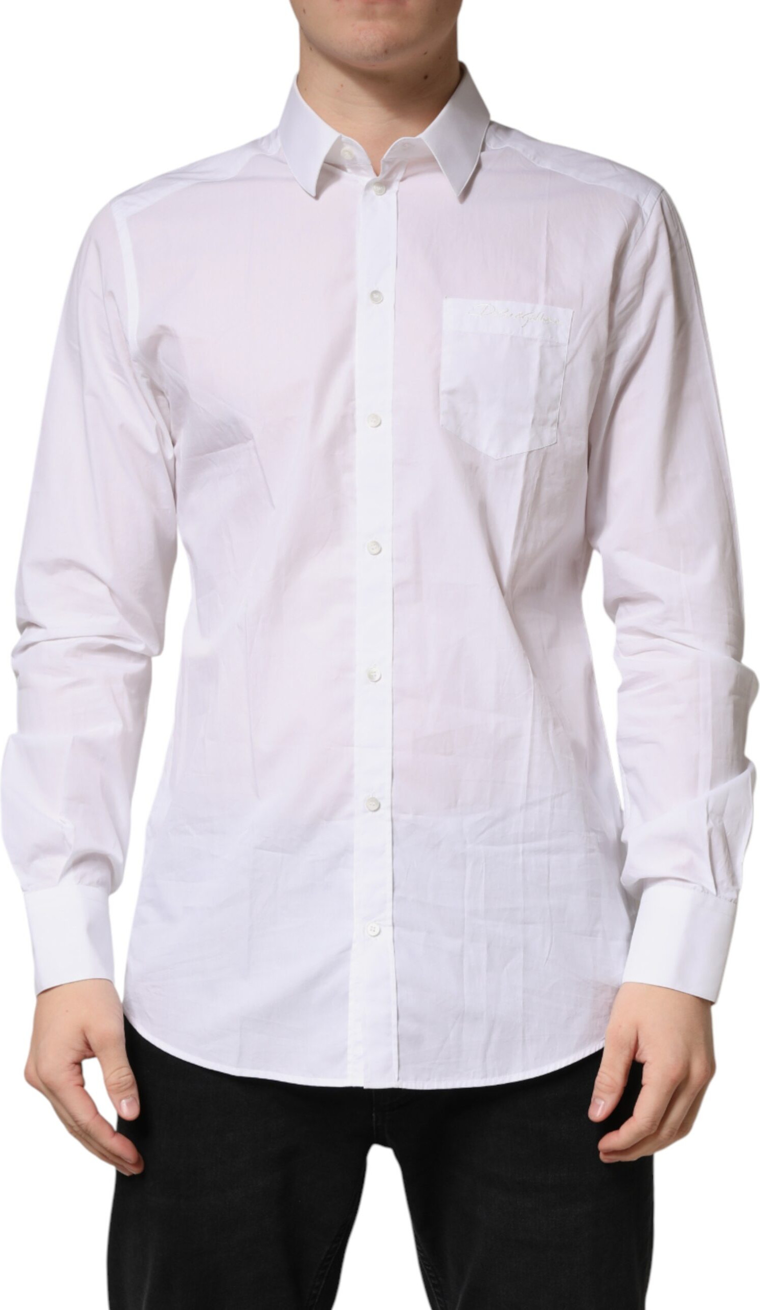 Dress Shirt Dolce & Gabbana White GOLD