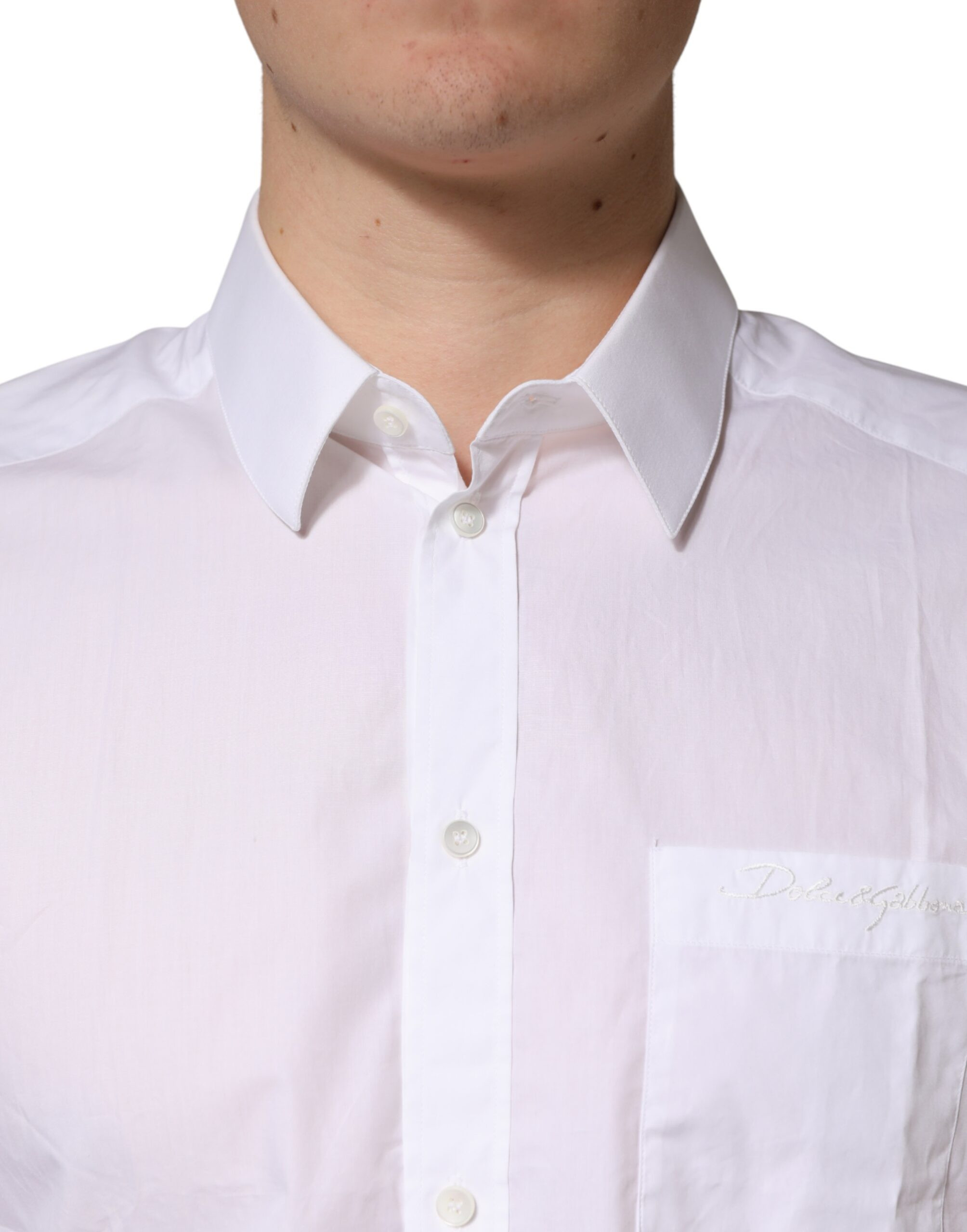 Dress Shirt Dolce & Gabbana White GOLD