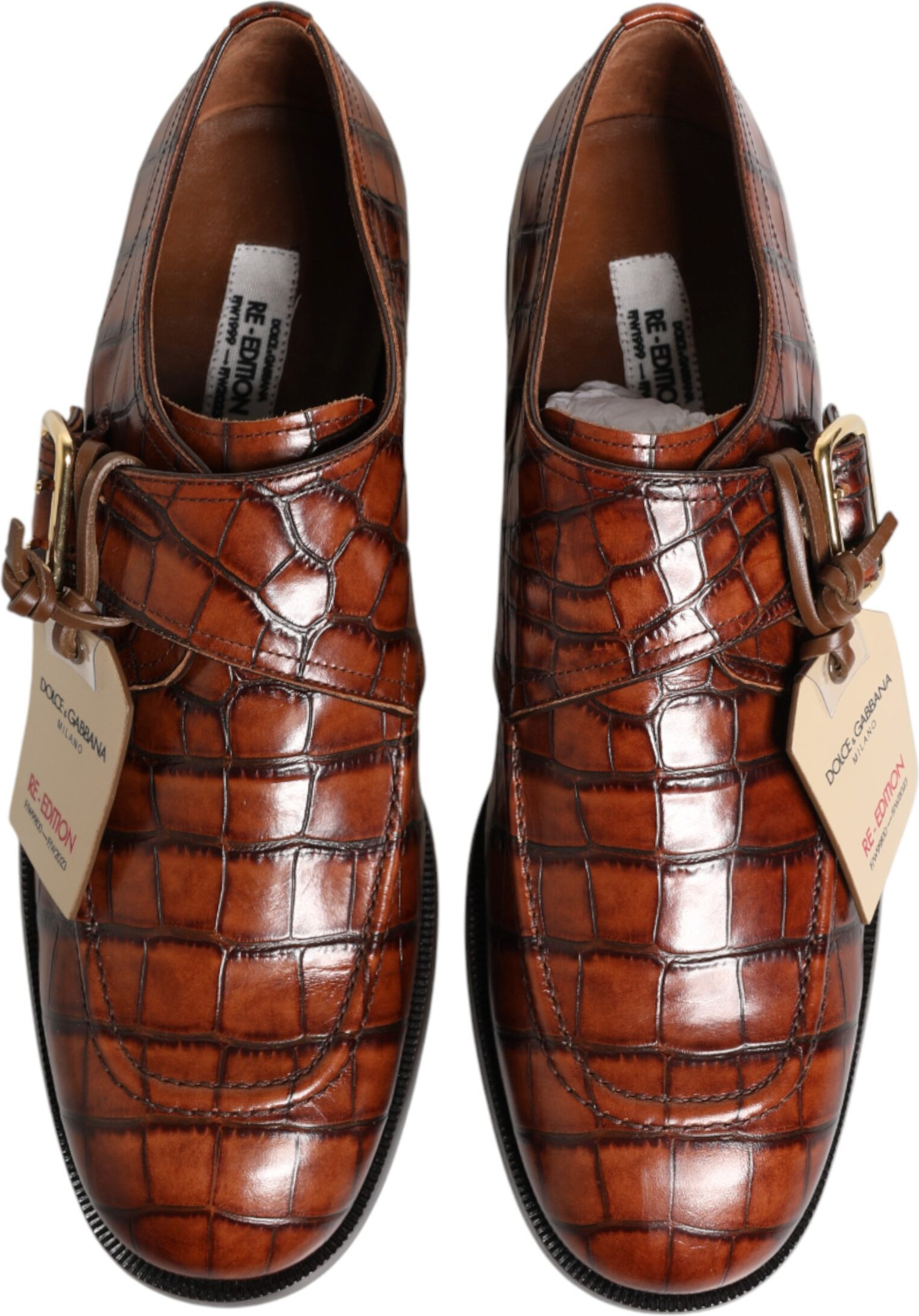 Кожаные туфли-оксфорды Dolce & Gabbana