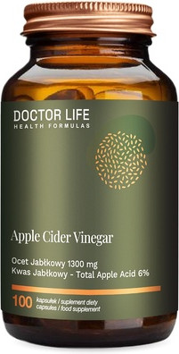 Nahrungsergänzungsmittel Doctor Life Apfelessig 1300mg