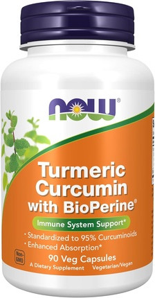 Kurkuma Curcumin Nahrungsergänzungsmittel von Now Foods