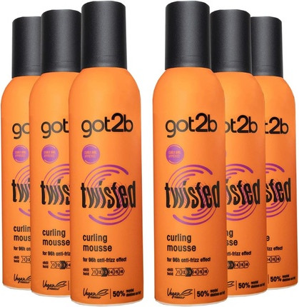 Schwarzkopf Got2b Twisted Locken Styling-Mousse