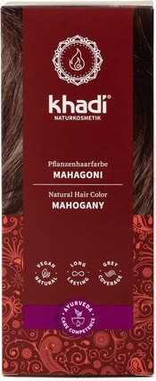 Khadi Naturhaarfarbe Mahagoni