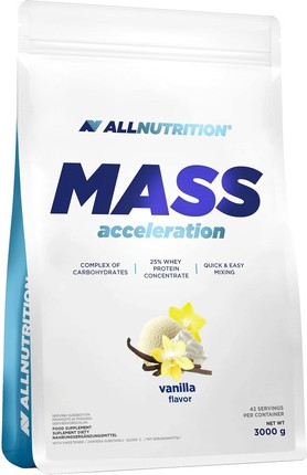 Allnutrition Mass Acceleration Gainer Nahrungsergänzungsmittel Kohlenhydrat