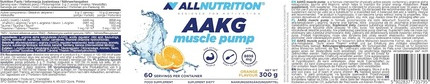 Nahrungsergänzungsmittel Allnutrition Aakg Muscle Pump V20