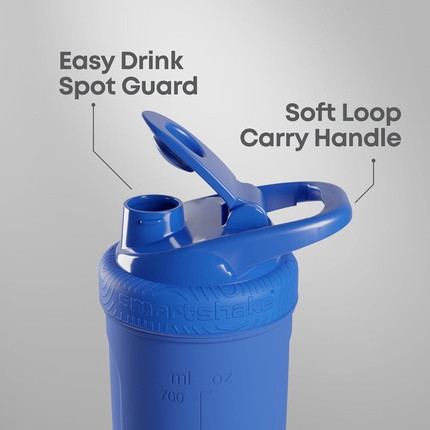 Smartshake Rockband Reforce Stainless Steel Protein Shaker Bottle