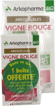 Arkogelules Bio Rote Weinrebe Arko Pharma