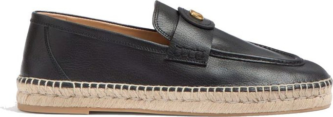 Espadrilles Valentino Garavani Black Leather