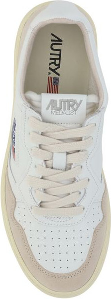 Sneakers Autry White Calf Leather