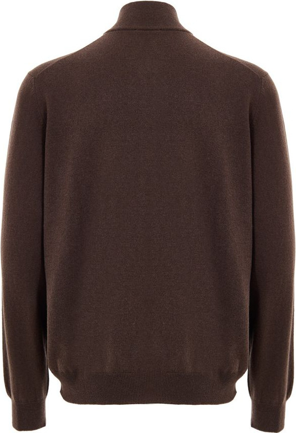 Brauner Wollcardigan