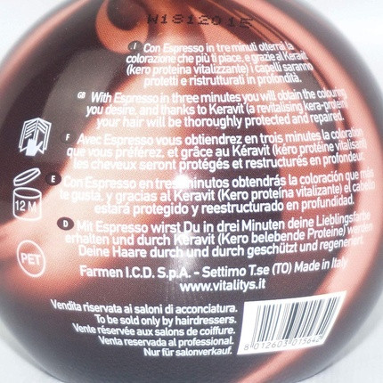 Espresso Toning Balm Vitality's