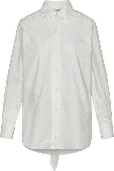 White Cotton Dress Shirt Maison Margiela