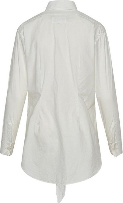 White Cotton Dress Shirt Maison Margiela