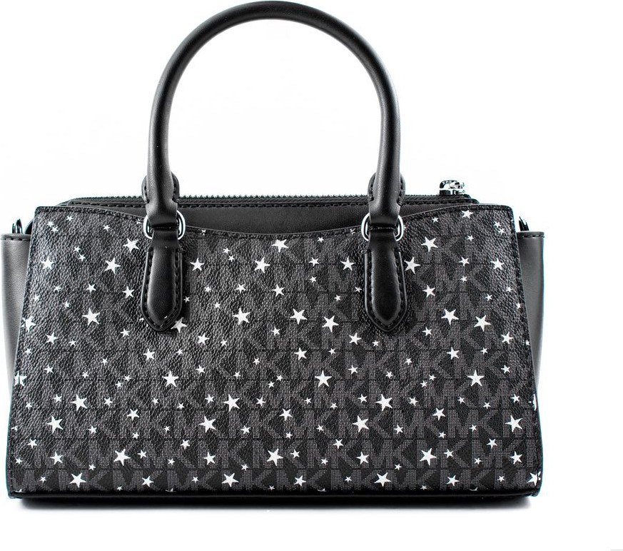 Schwarze Canvas Handtasche Michael Kors