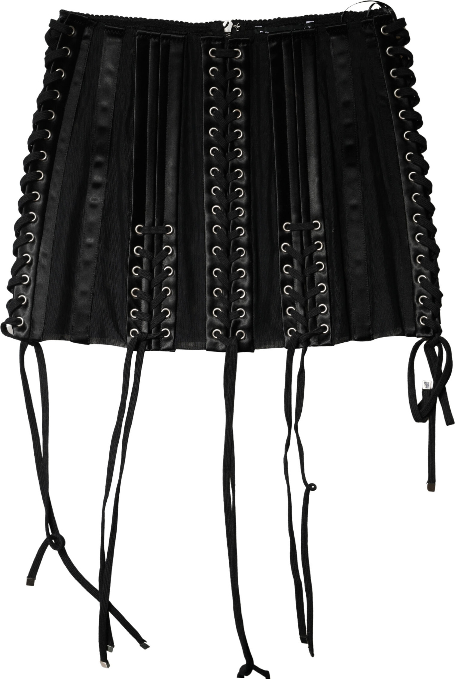 Korsett Dolce & Gabbana Schnürung Schwarz Taillenformer Bustier Korsett Oberteil