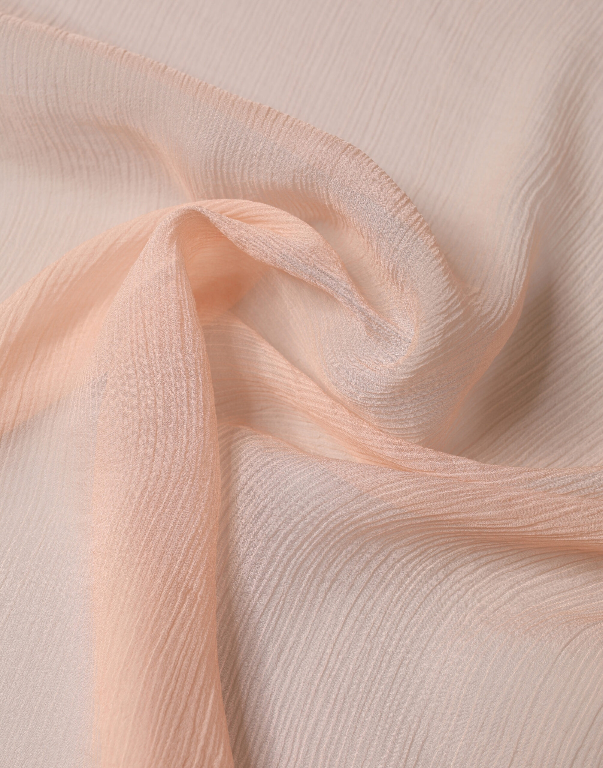 Dolce & Gabbana Peach Silk Square Foulard Neck Wrap Scarf