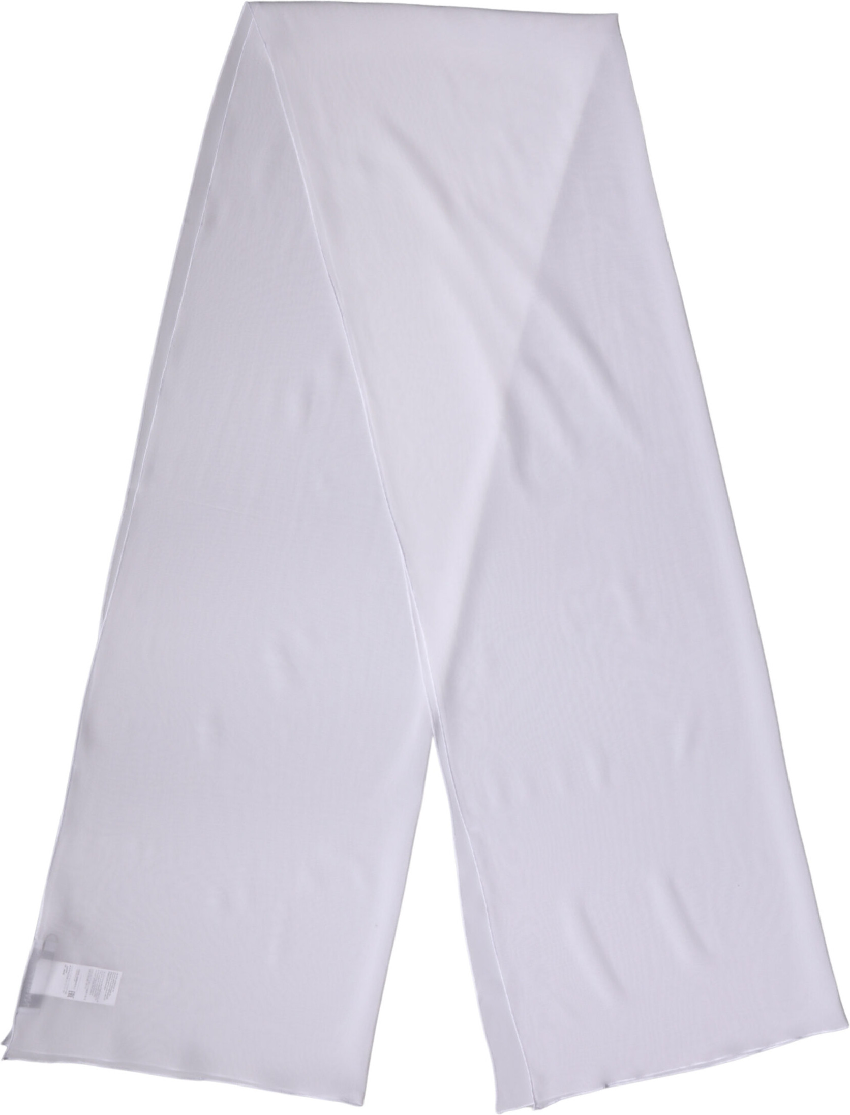 Scarf Dolce & Gabbana White Silk Neck Wrap Shawl Stole