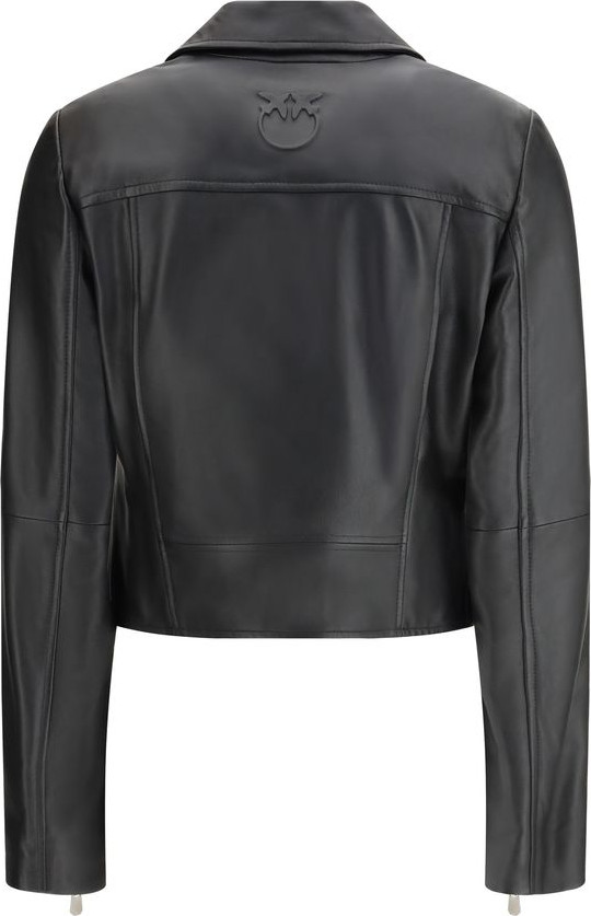 Кожаная куртка Pinko
