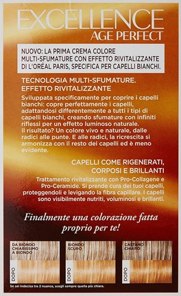 Excellence Age Perfect Hellblond Haarfarbe