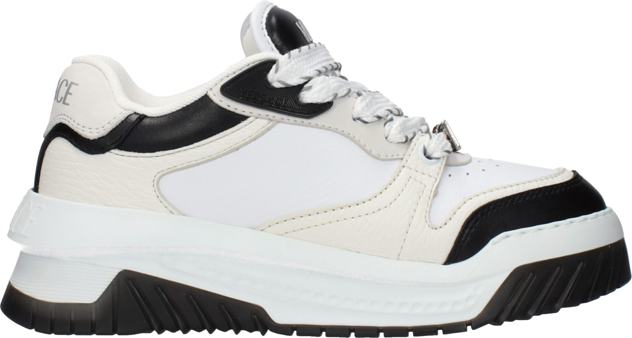 Sneakers Versace White Leather Low Top
