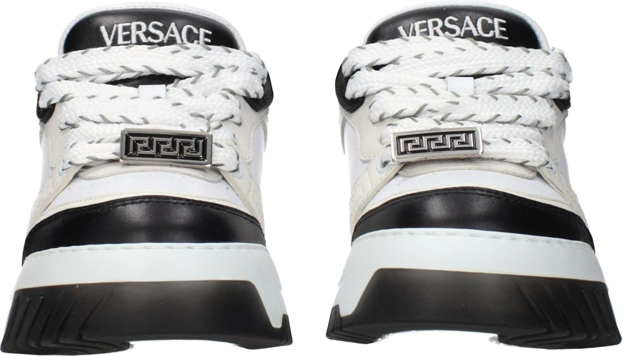 Sneakers Versace White Leather Low Top