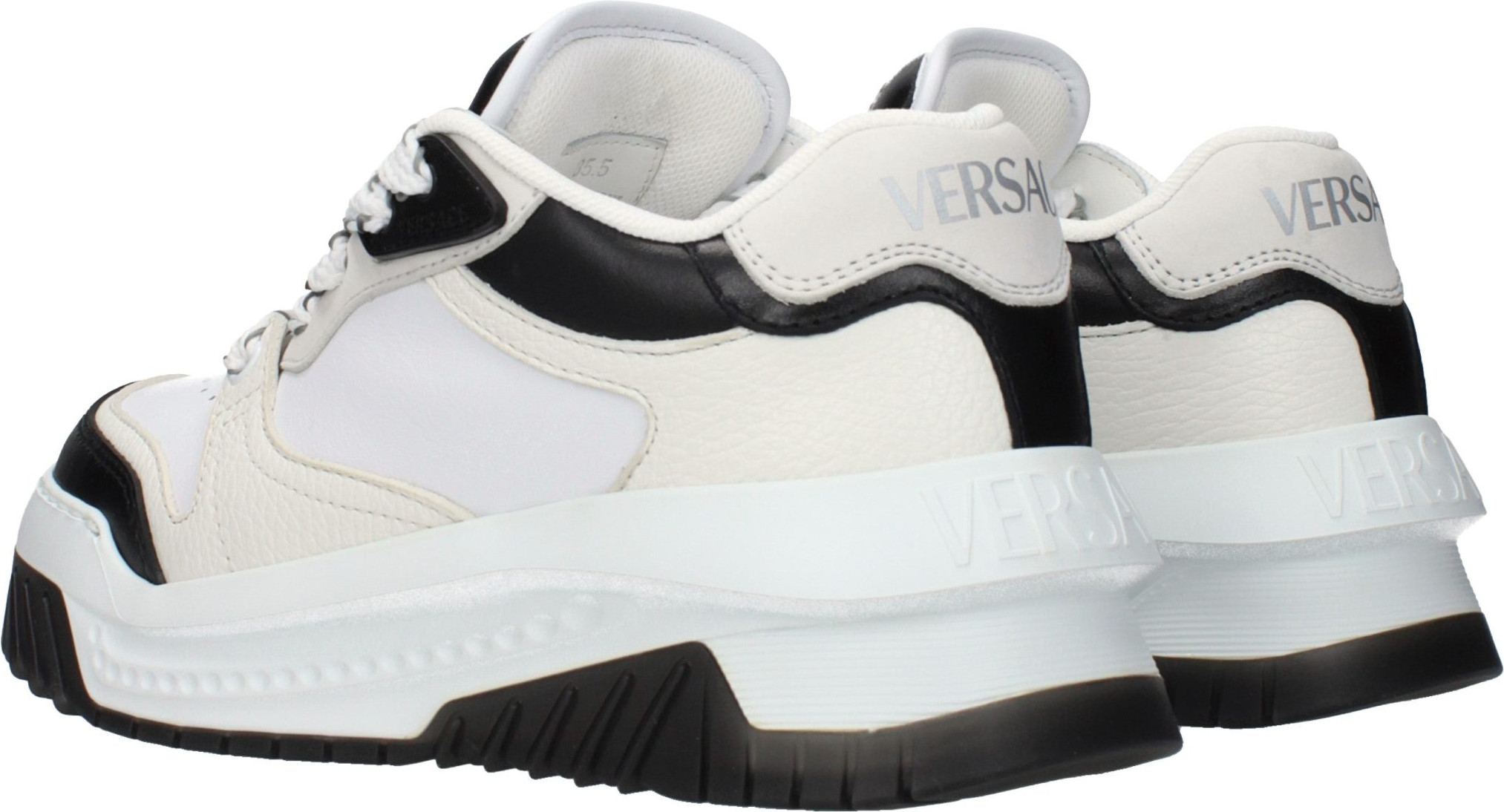 Sneakers Versace White Leather Low Top