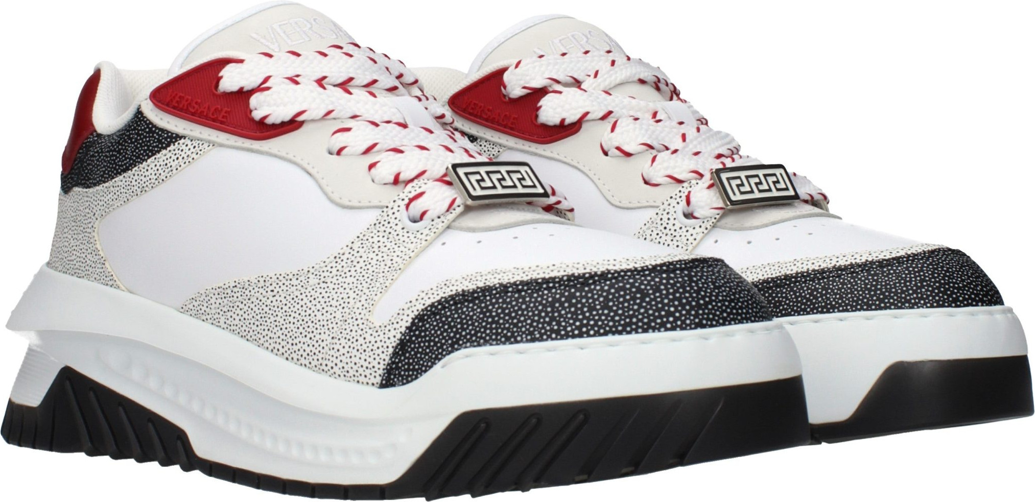 Sneakers Versace White Leather Chunky Sneakers