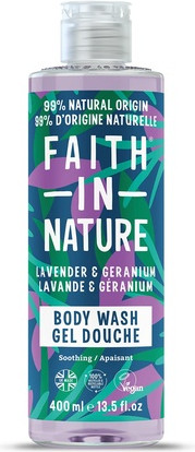 Faith In Nature Гель для душа Лаванда и Герань