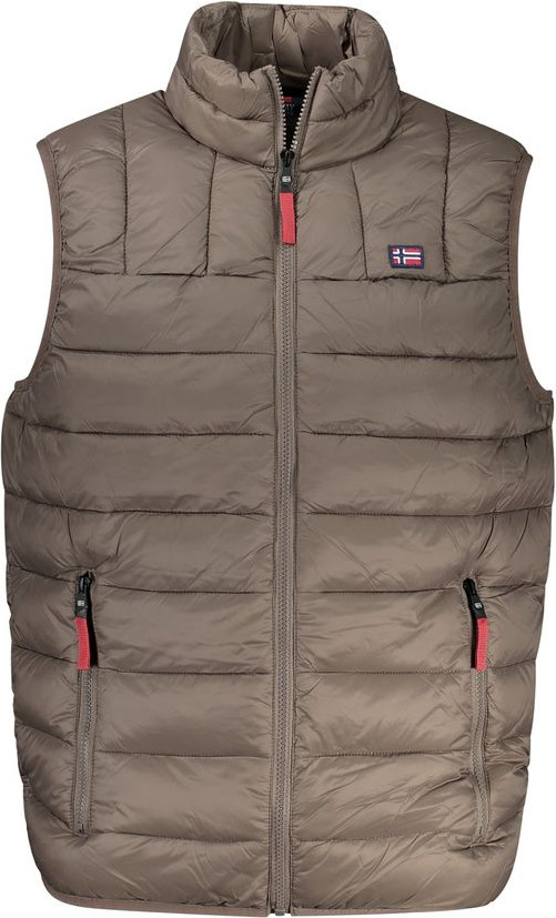 Marrone Poliammide Men's Gilet