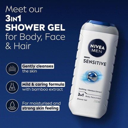 Nivea Men Sensitive Shower Gel