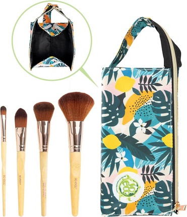 Natural Travel Brush Set So Eco