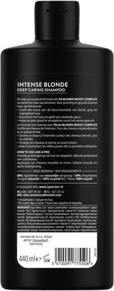 Syoss Intense Blonde Deep Caring shampuni