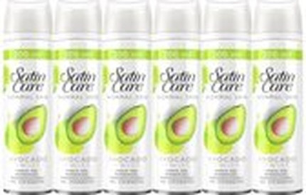 Gillette Satin Care Shave Gel Avocado Twist