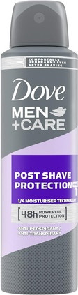 Deodorant Spray Dove Men + Care Post Shave Protection