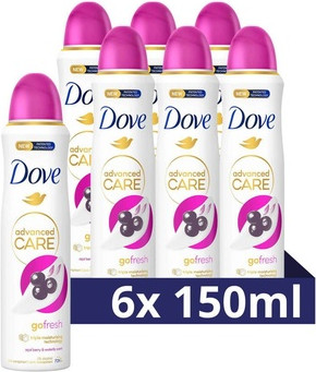 Deodorant Spray Dove Go Fresh Acai Berry And Waterlily