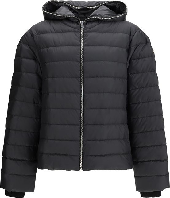 Black Polyester Coat Moncler x Rick Owens