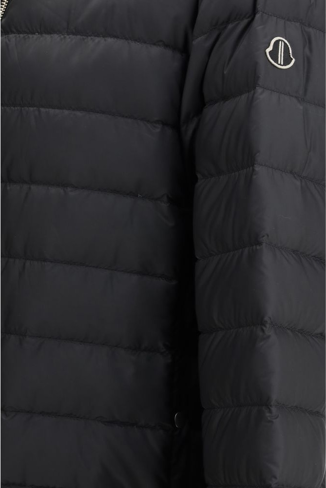 Black Polyester Coat Moncler x Rick Owens